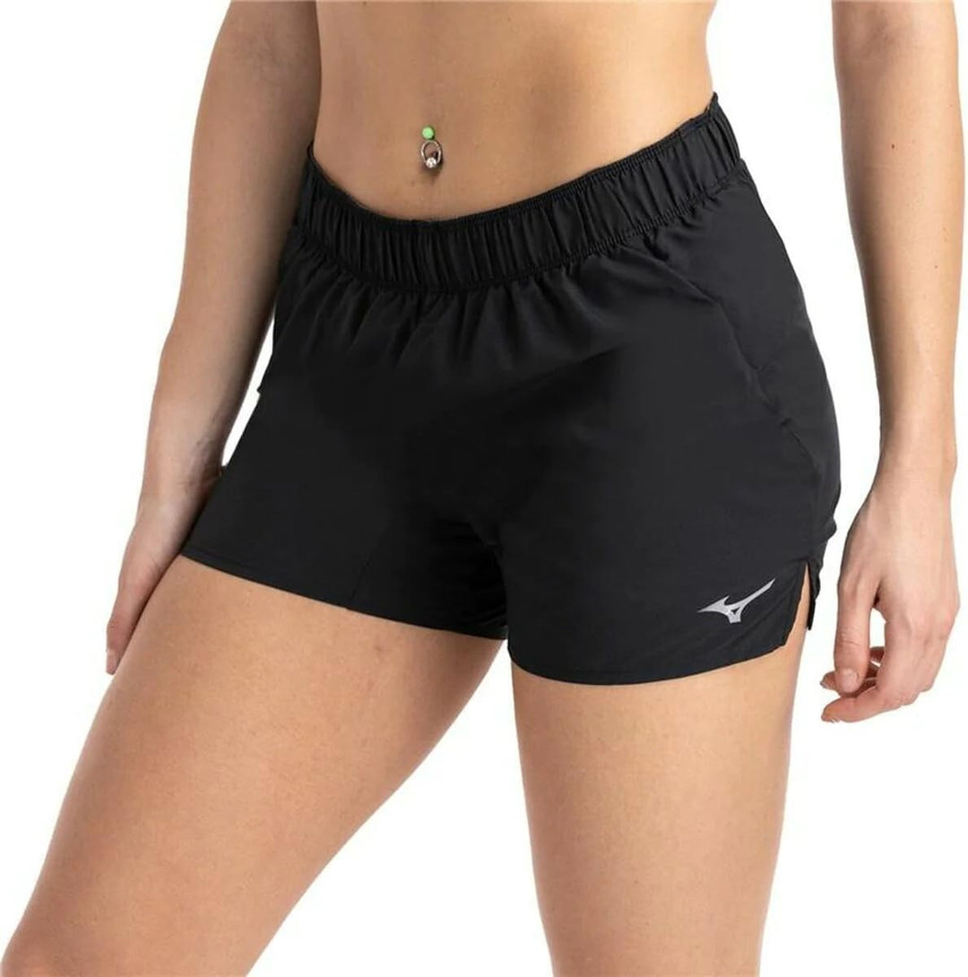Mizuno Damen Core 5.5 Shorts, Black, XS