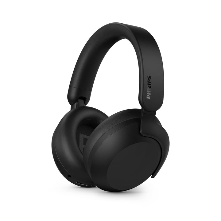 Philips TAH8000EBK/00 kabellose ohraufliegende Bluetooth-Kopfhörer – Geräuschunterdrückung, 70 Stund
