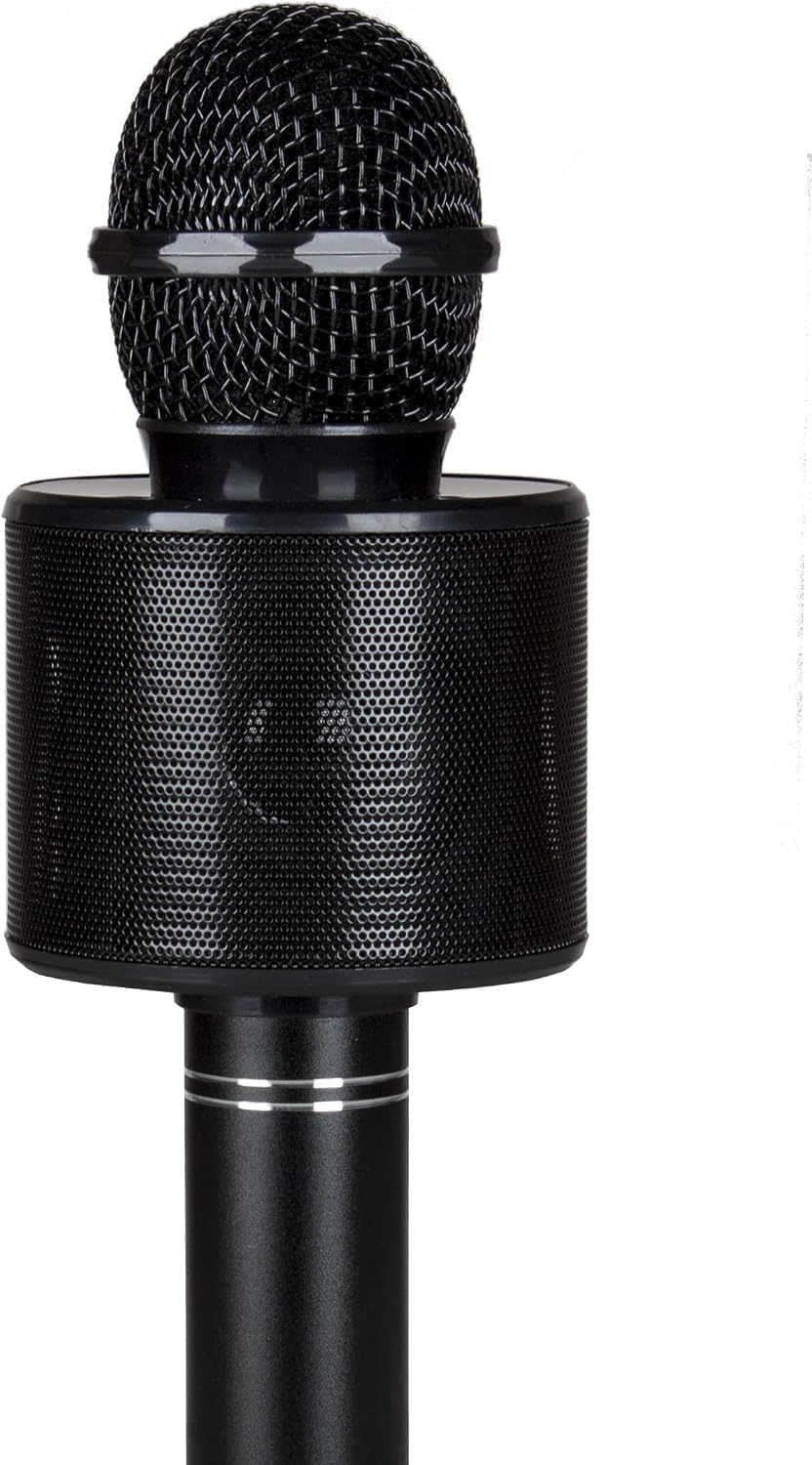 NGEAR SingMic S20L Bluetooth Karaoke Mikrofon mit 10W Max Leistung, 2 Zoll Lautsprecher, RGB Disco L