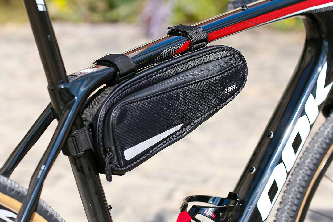231194 - dreiecktasche für fahrradrahmen z frame pack, Schwarz, Schwarz