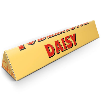 XXL Toblerone Personalisiert mit Name - 4.5 KG Personalisiertes Riesen Toblerone Schokoladengeschenk