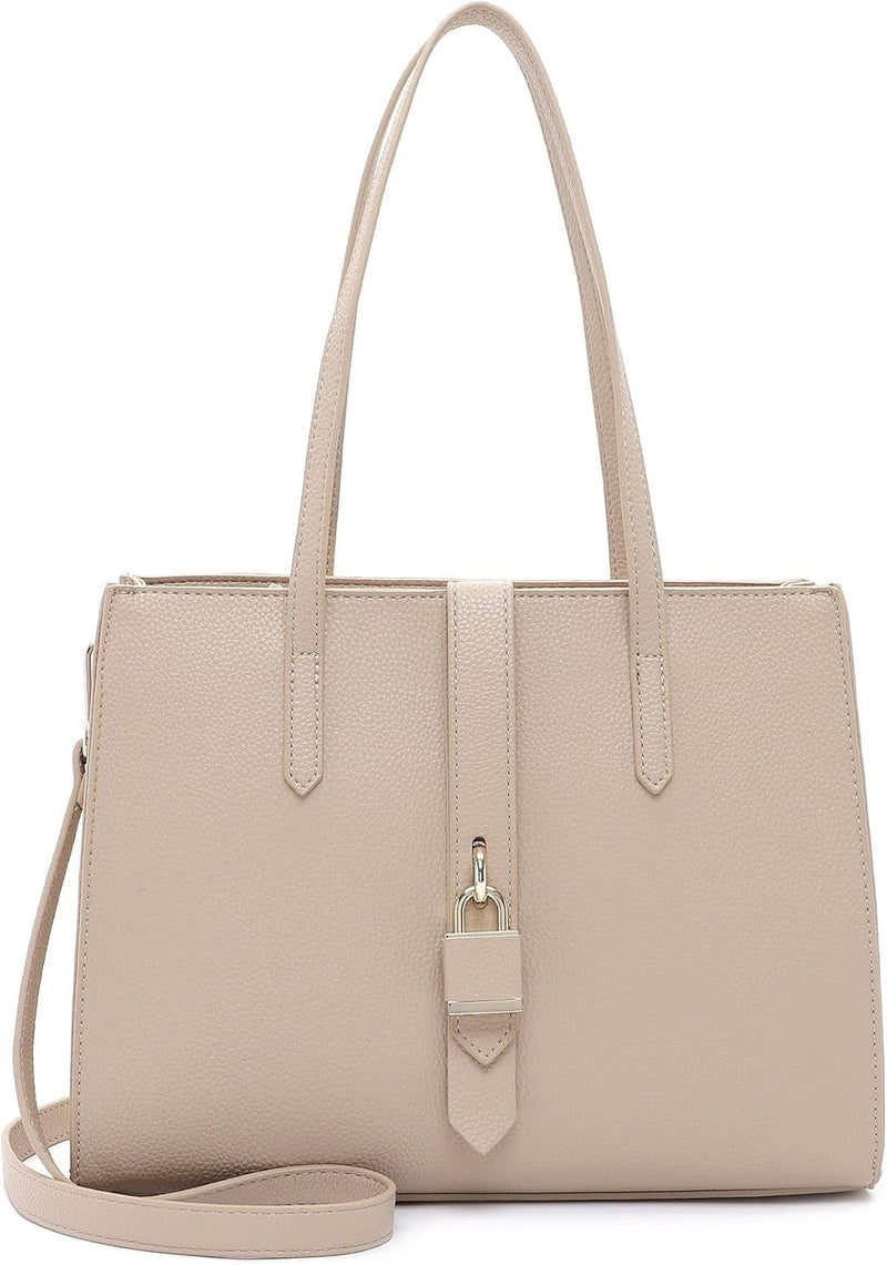 Tamaris Shopper Jasmina 31753 Damen Handtaschen Uni Einheitsgrösse Sand 420, Einheitsgrösse Sand 420