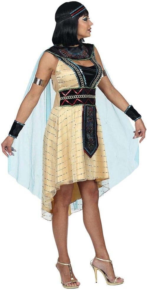 shoperama Ägyptische Herrscherin Damen Kostüm Cleopatra Kleopatra Ägypterin Pharaonin Königin, S