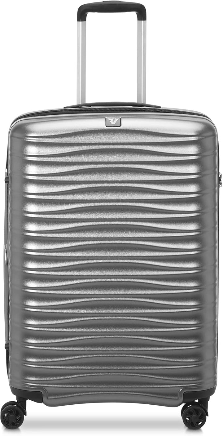 RONCATO Wave - 4-Rollen-Trolley M 65 cm erw. Champagne Champagner, Champagner