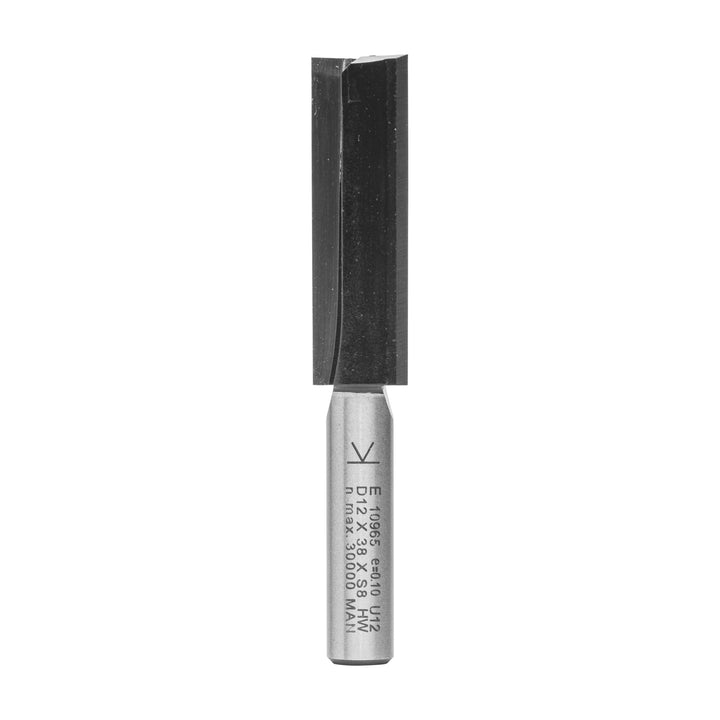 ENT 10965 Nutfräser HW, Schaft (S) 8 mm, Durchmesser (D) 12 mm, NL 38 mm, SL 32 mm, GL 70 mm, mit Ha