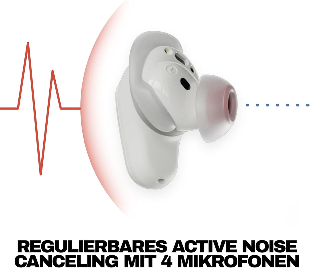 Skullcandy Method 360 ANC Wireless Earbuds, Sound by Bose, Bluetooth Headphones, Premium Noise Cance