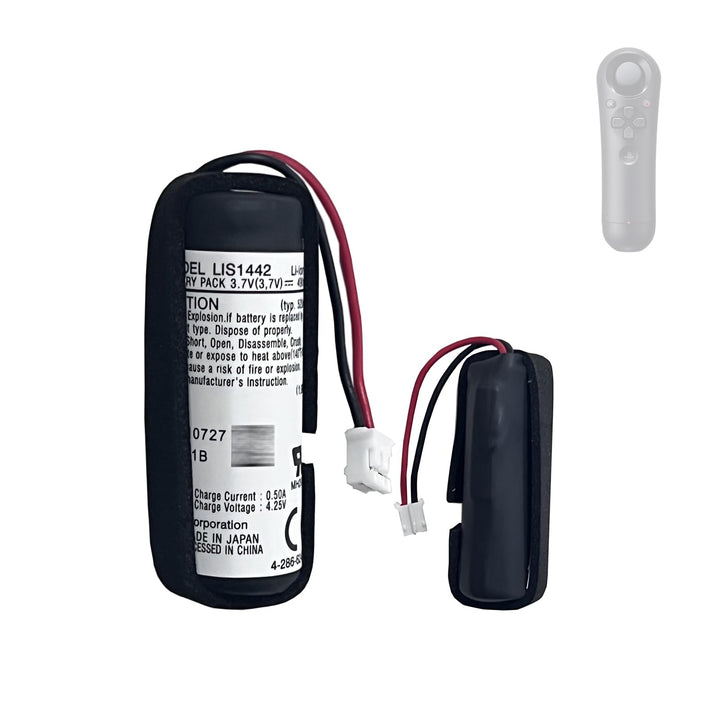 HIGHAKKU Ersatzakku Batterie LIS1442 4-180-962-01 (PS3 Without Ball on Left Hand) kompatibel mit So-