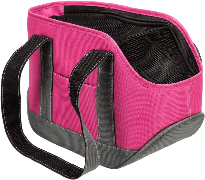 TRIXIE 28857 Tasche Alea, S: 16 × 20 × 30 cm, pink/grau