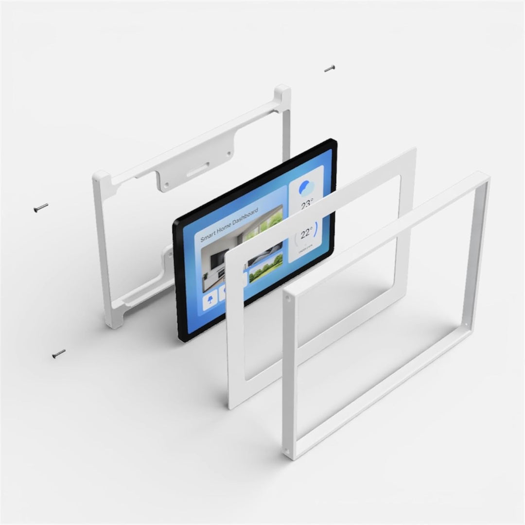 Tablet Wandhalterung für Samsung Galaxy Tab A9 / A11 (8,7 Zoll) - Passgenaue & Flache Bilderrahmen-O