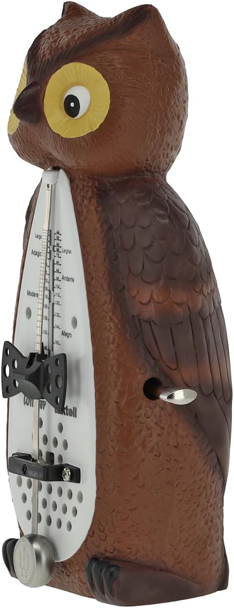 Wittner Metronom 839031 Kunststoffgehäuse ohne Glocke Taktell Eule, Eule