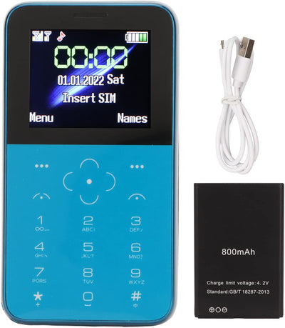 Dpofirs S10P Smartphone 1,5 Zoll, Dual SIM Handy, Studenten Taschenhandy mit 800 mAh Lithium Ionen A