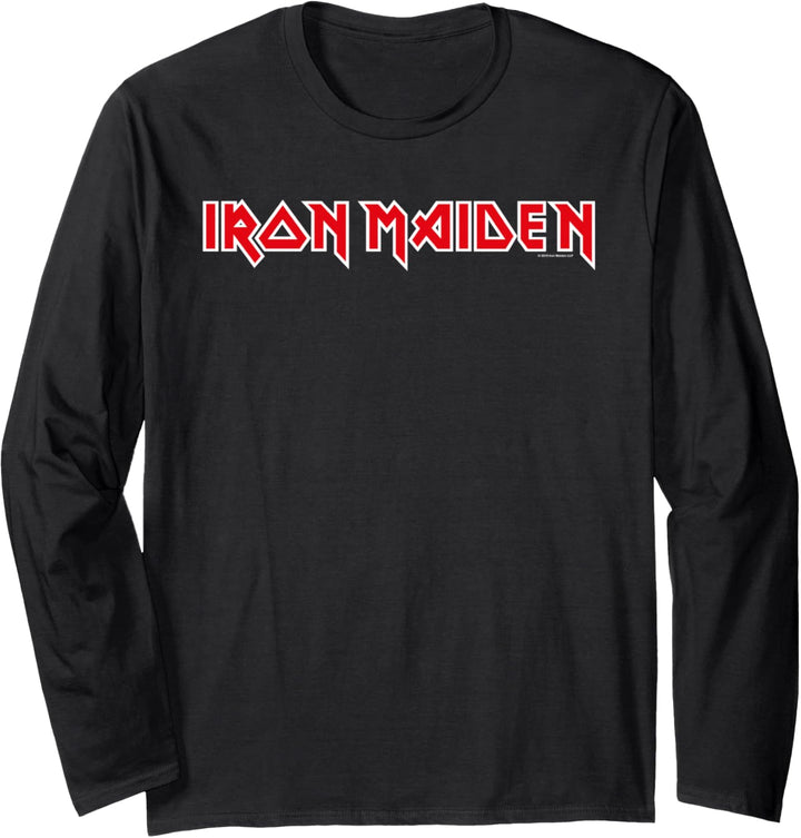 Iron Maiden - Classic Logo Langarmshirt
