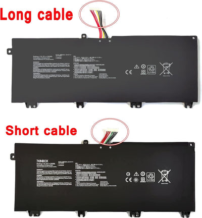 7XINbox 15.2V 64Wh B41N1711 Laptop Akku Ersatz für Asus ROG Strix GL703VD GL703VM GL503 FX503VM FX63