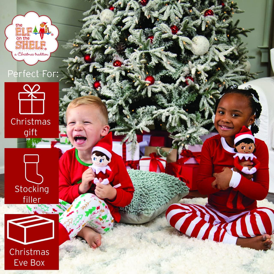 The Elf on The Shelf® Plushee Pals® Snuggler | Mädchen mit Blauen Augen | 34 cm Scout Elf Kuschelpup