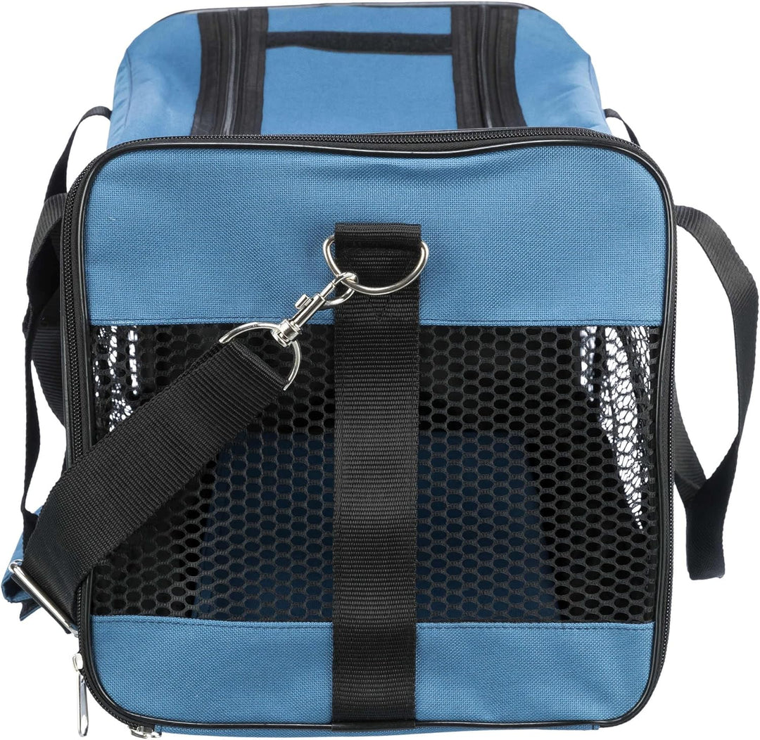 TRIXIE Tasche Ryan Für Hunde, Reisetasche, 26 × 27 × 47 cm, Blau - 28864