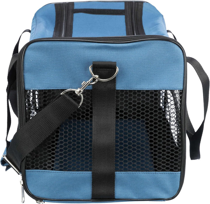 TRIXIE Tasche Ryan Für Hunde, Reisetasche, 26 × 27 × 47 cm, Blau - 28864
