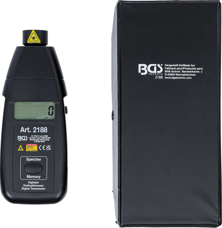 BGS 2188 | Digitaler Drehzahlmesser, Digitaler Drehzahlmesser