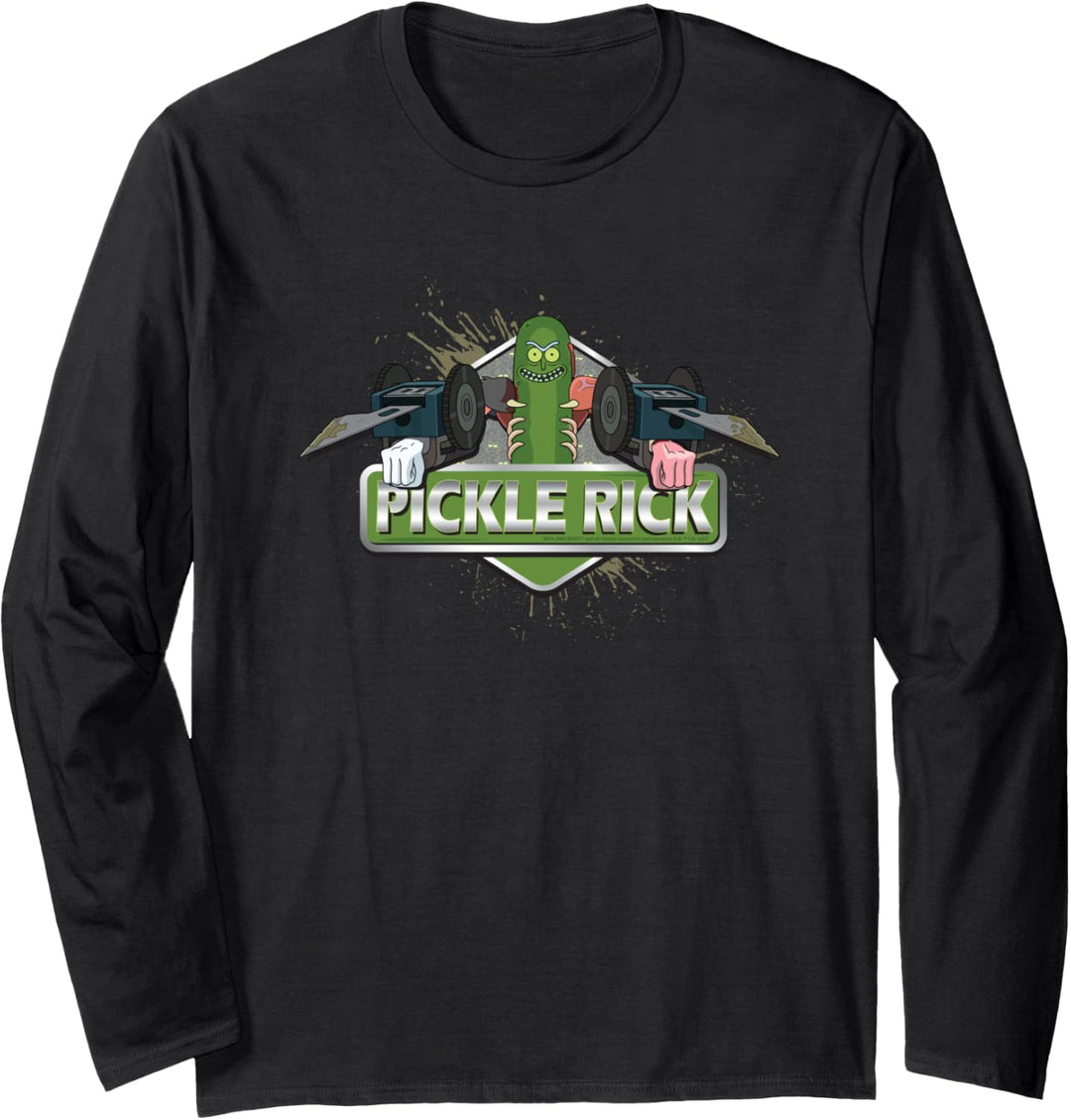 Rick and Morty Pickle Rick Langarmshirt