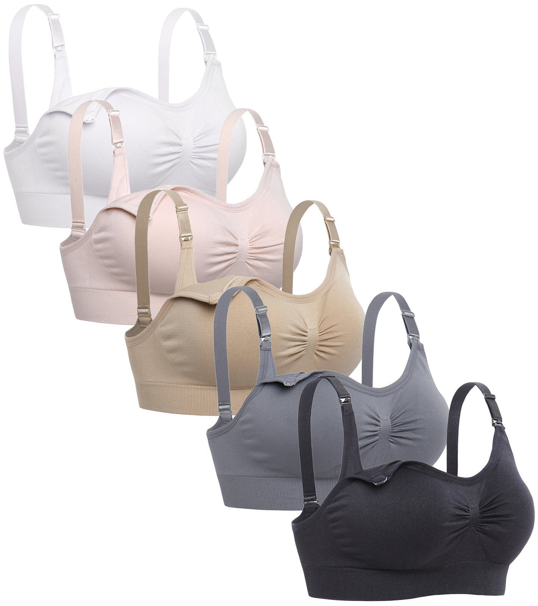 Lataly Damen Seamless ansatzfrei, 5 Stück