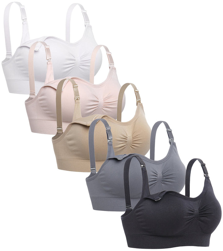 Lataly Damen Seamless ansatzfrei, 5 Stück