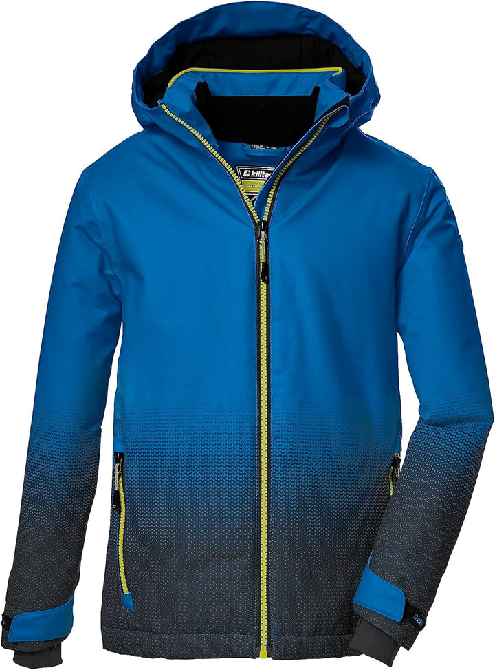 Killtec Jungen Ksw 177 Bys Ski Jckt Skijacke ist wasserdicht/Funktionsjacke mit Kapuze und Schneefan