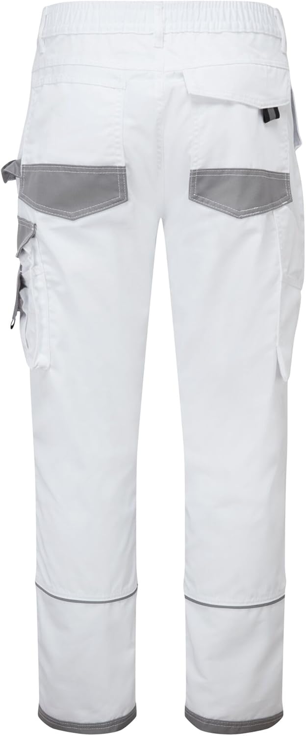 Painters Pro Trousers - Color: White - Talla: Large, L
