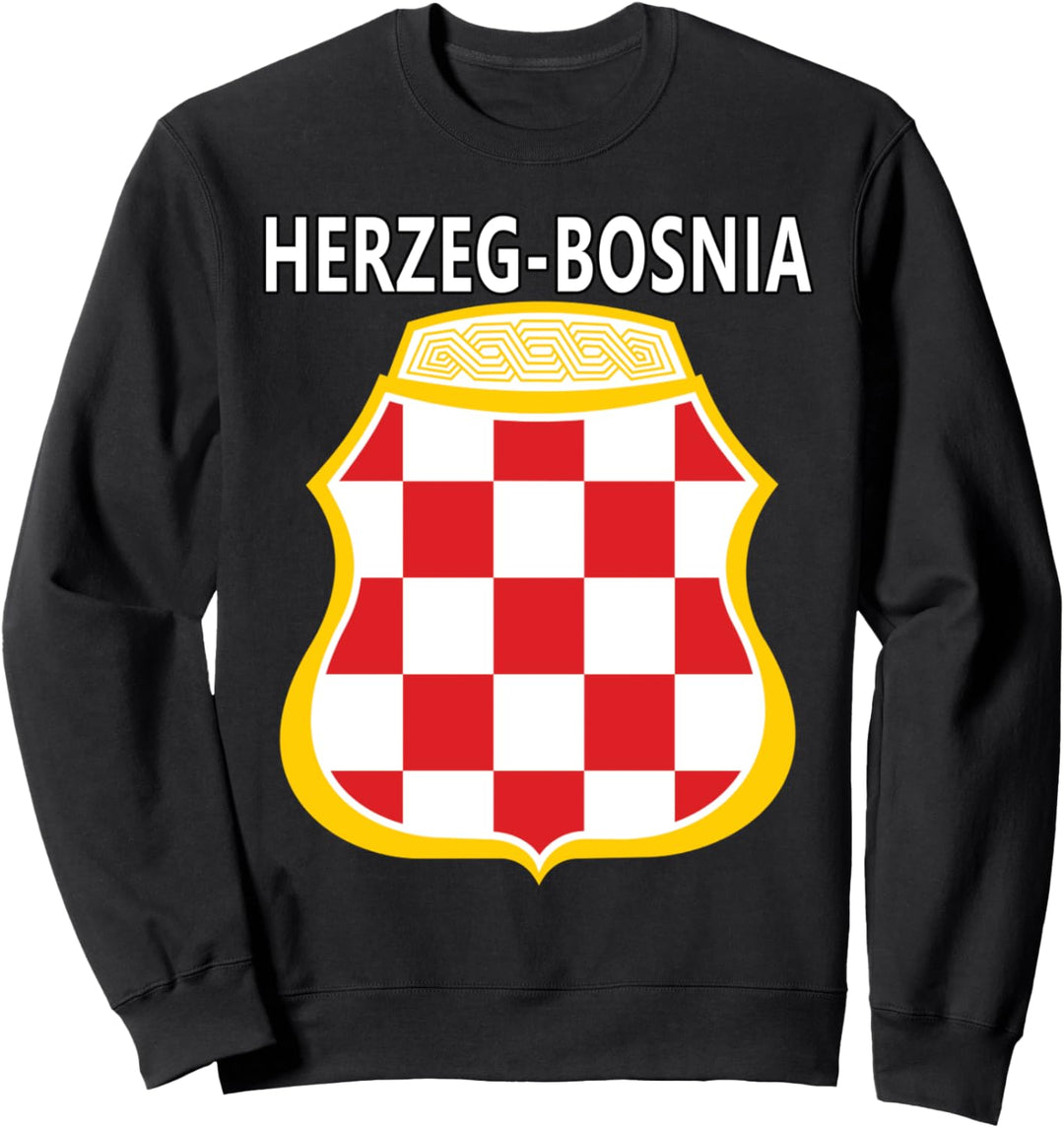 Wappen Emblem von Herzeg-Bosnien Sweatshirt