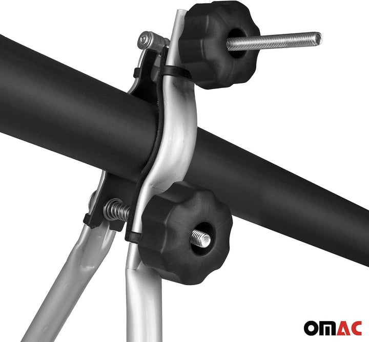 Menabo Fahrradträger Huggy Dachfahrradträger kompatibel mit 1 Fahrrad bis 15kg TÜV Stahl Huggy Legie