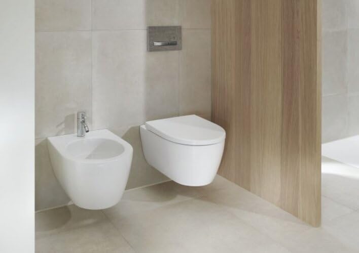 Geberit iCon Wandbidet mit Überlauf, geschlossene Form, weiss, 501898, 501.898.00.1, Farbe: Weiss