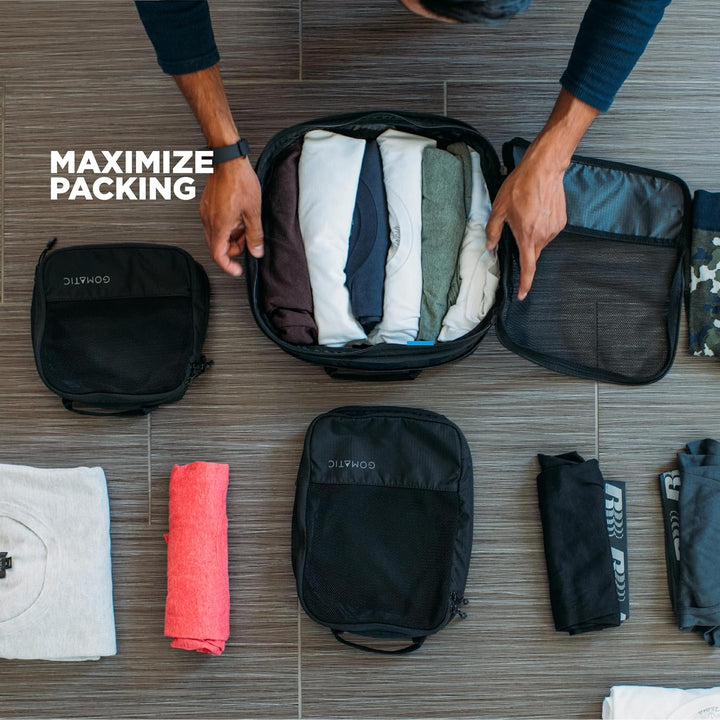 Gomatic Packing Cube Large | Packtasche | Organizer | Pack-Würfel | Kleider-Tasche | Kompressionsbeu