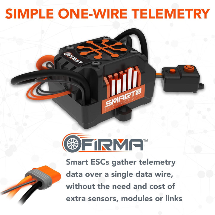 Spektrum Firma 160A Smart ESC mit Kondensator 3S - 8S, SPMXSE1160CP