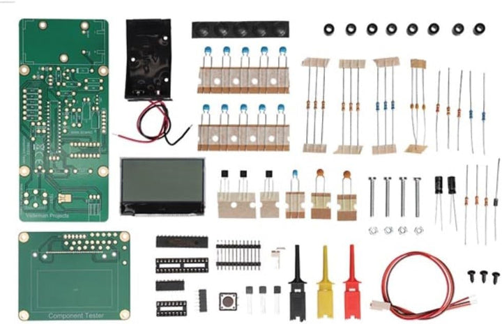 Whadda Lötbausatz, DIY, Komponententester-Kit, Elektroniktest, STEM-Lernen