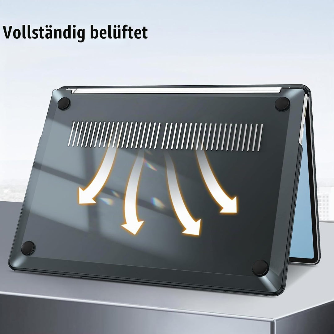 Fintie Hülle Kompatibel mit 15 Zoll Microsoft Surface Laptop 7, Ultradünne Hartschale Schutzhülle Sn
