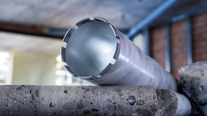 Bosch Professional Diamantnassbohrkronen (für Beton, 1 1/4 Zoll UNC, Ø: 102 mm, Zubehör für Diamantb