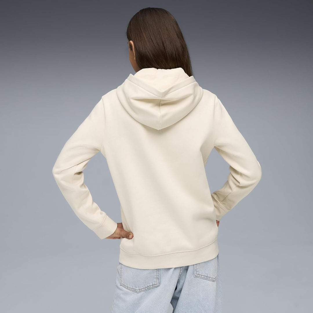 PUMA Mädchen ESS Script Hoodie FL G Sweatshirt (1er Pack) 152 Alpine Snow, 152 Alpine Snow