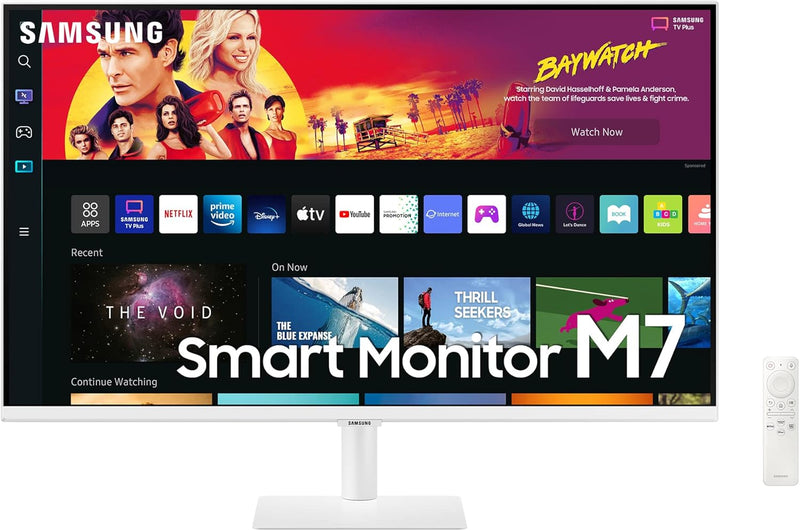 Samsung M7 Smart Monitor S32BM701UU, 32 Zoll, VA-Panel, Bildschirm mit Lautsprechern, 4K UHD-Auflösu