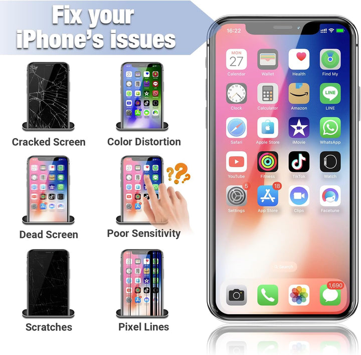 GOLDWANGWANG Display für iPhone 11 Bildschirm Ersatz 6,1 Zoll LCD Display 3D Touch Screen Digitizer