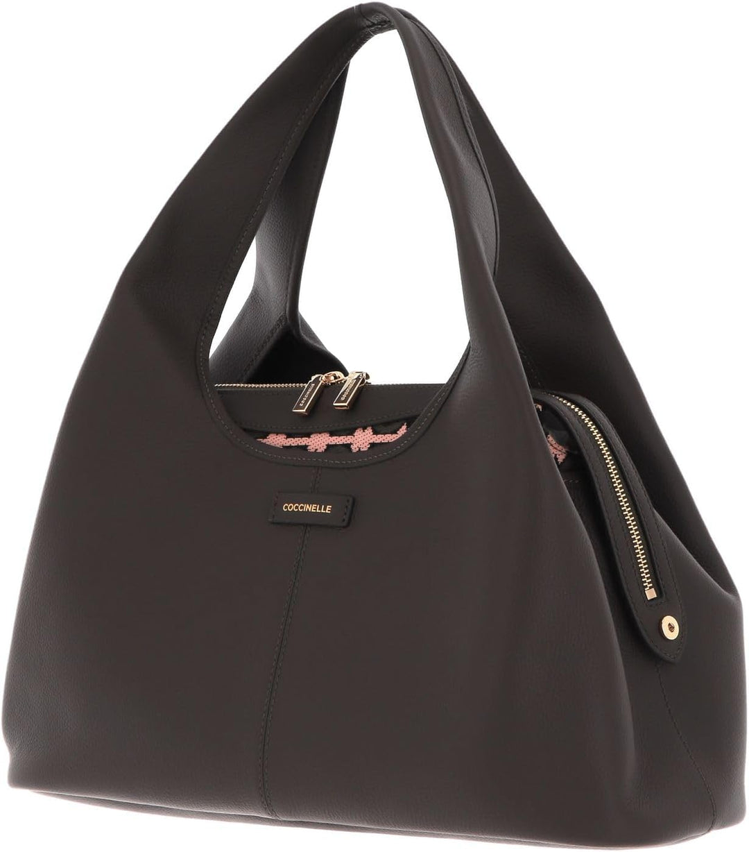 Coccinelle Bianca Shoulderbag Bark/Bark