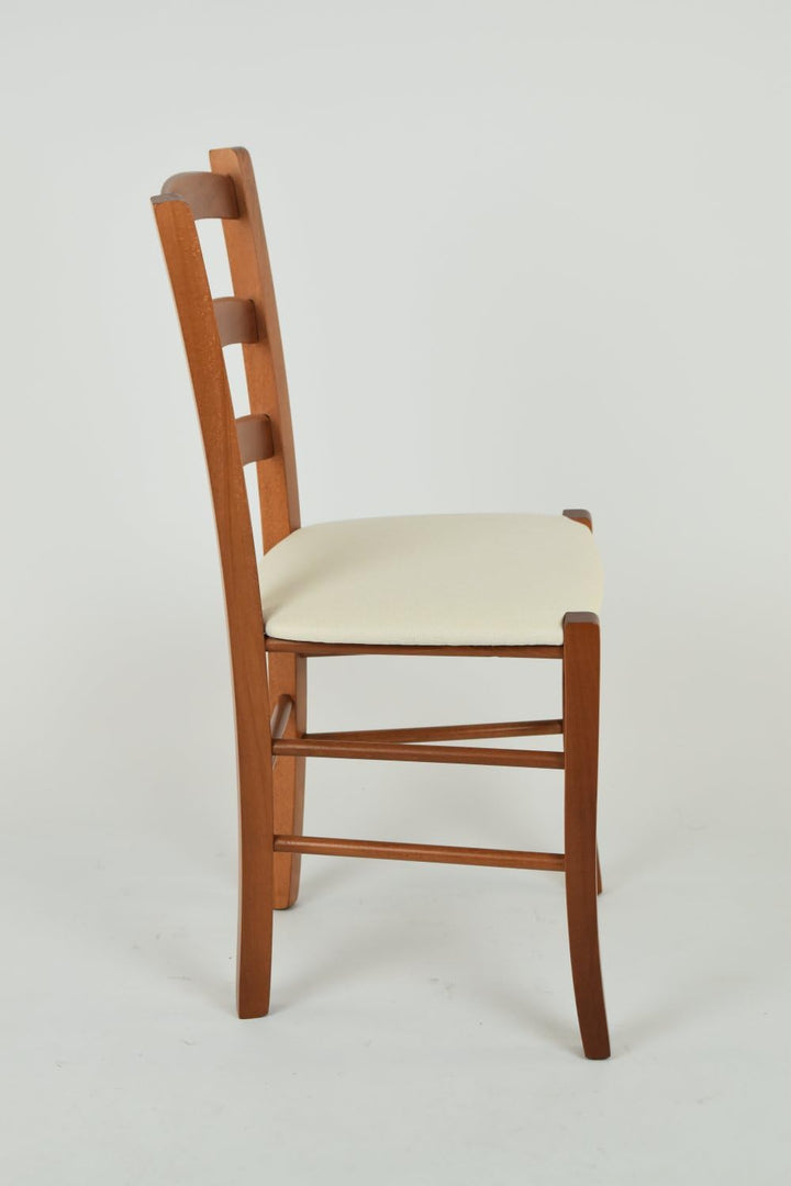 t m c s Tommychairs - Stuhl Venice für Küche und Esszimmer, robuste Struktur aus lackiertem Buchenho