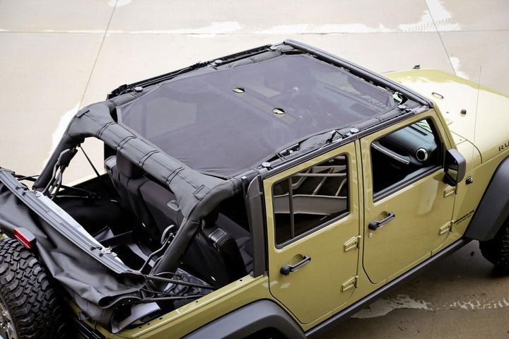 Rugged Ridge 13579.05 Sonnenschutz Eclipse Full Black 07-18 Jeep Wrangler JKU 4-Türer