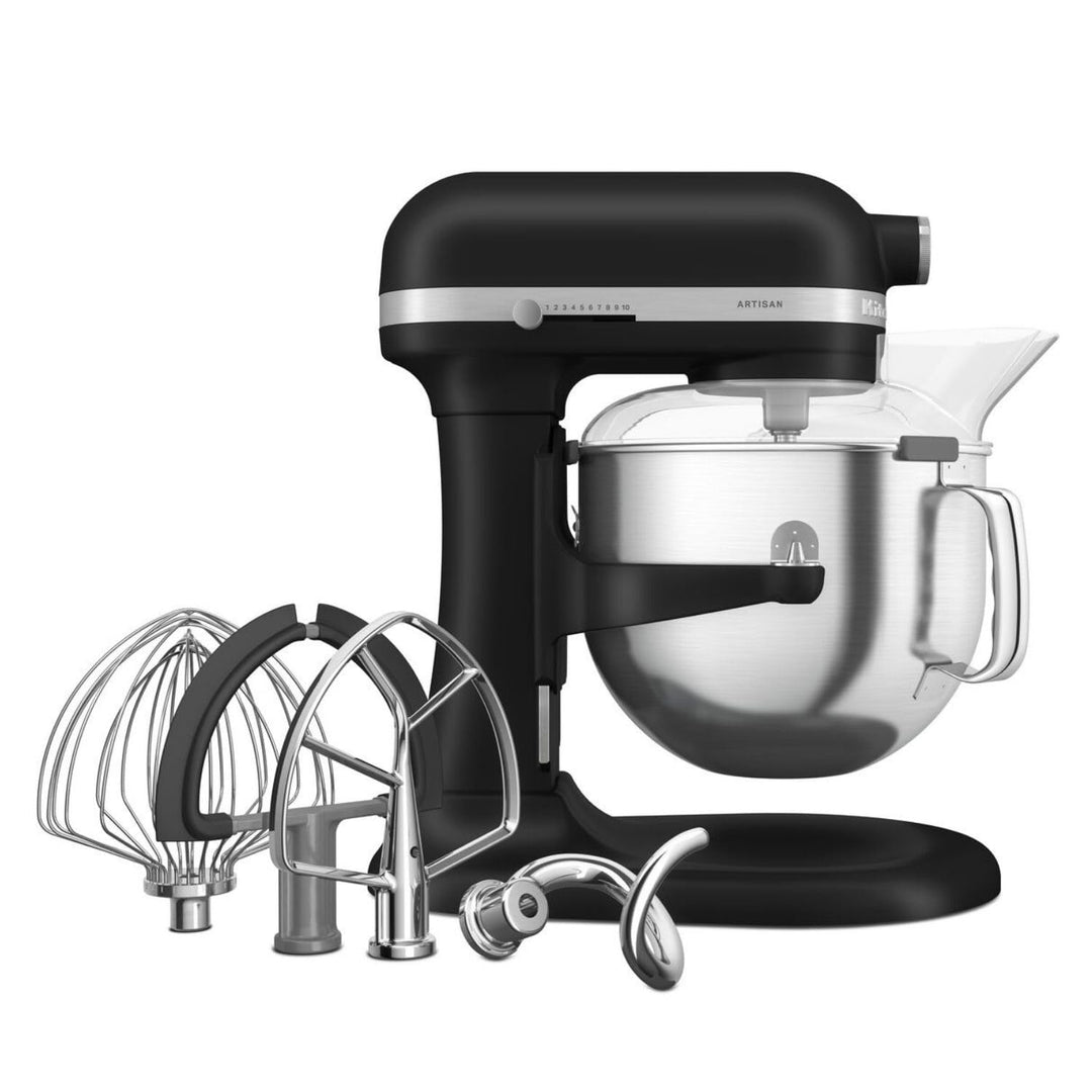 KitchenAid Artisan Küchenmaschine 6,6L Matt Schwarz 5KSM70SHXEBM