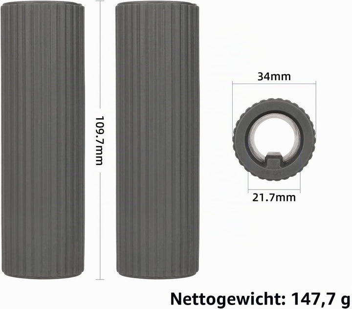 myBESTscooter – Ersatz-Gummigriff für den Lenker des Xiaomi 5, 5 Max, 5 Pro und Mi5 Elektrorollers