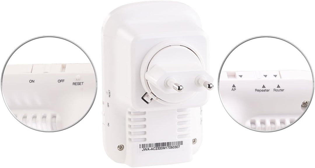 7links WLAN Verstärker: Dualband-WLAN-Repeater, Access Point & Router, 1.200 Mbit/s, WPS-Taste (WiFi