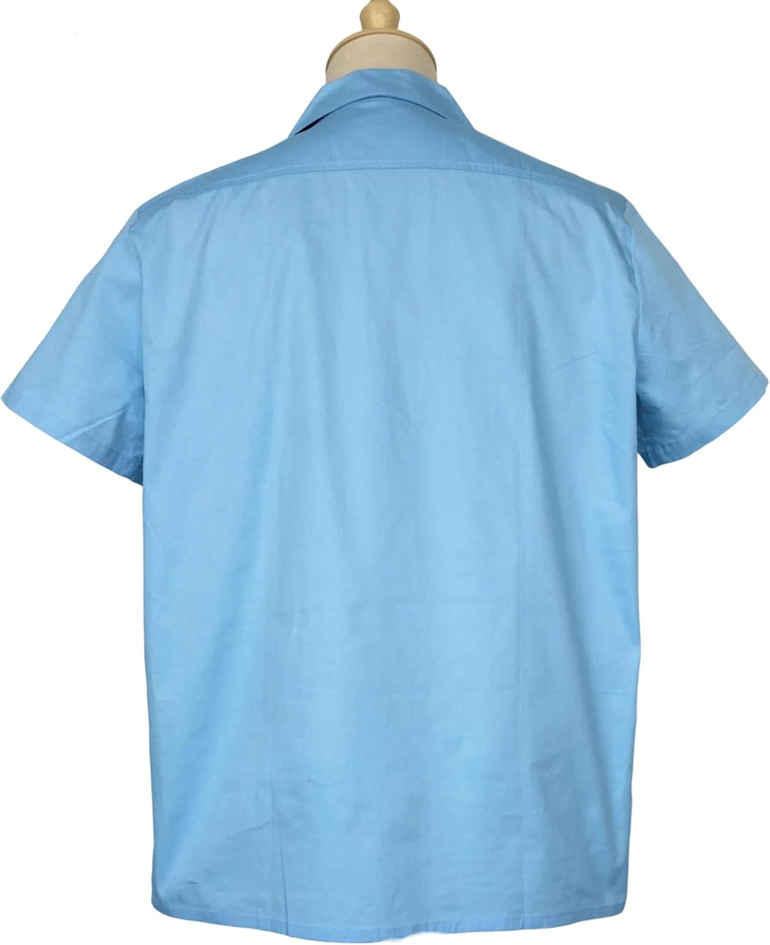 Candow Look Herren Freizeit-Hemd Online Rock Revival Men Shirts XXL Blue+white, XXL Blue+white