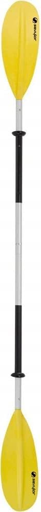 Sevylor Alu-doppelpaddel K-compact, schwarz/grau/gelb (230 x 18 cm)