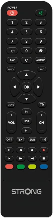 STRONG SRT 7030 Digitaler HD-Satelliten Receiver FTA | Display | HDMI | Scart |Unicable, SRT 7030