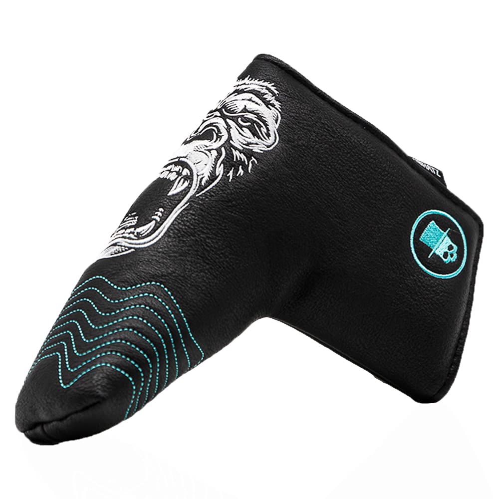 Headcover für Putter The Gorilla Schlägerhaube Golf Cool Stylisch