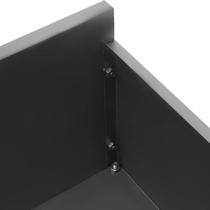 Rollbarer Aktenschrank, Hängemappenwagen mit Universalrollen Bodenhalterung Rollbarer Aktenwagen für