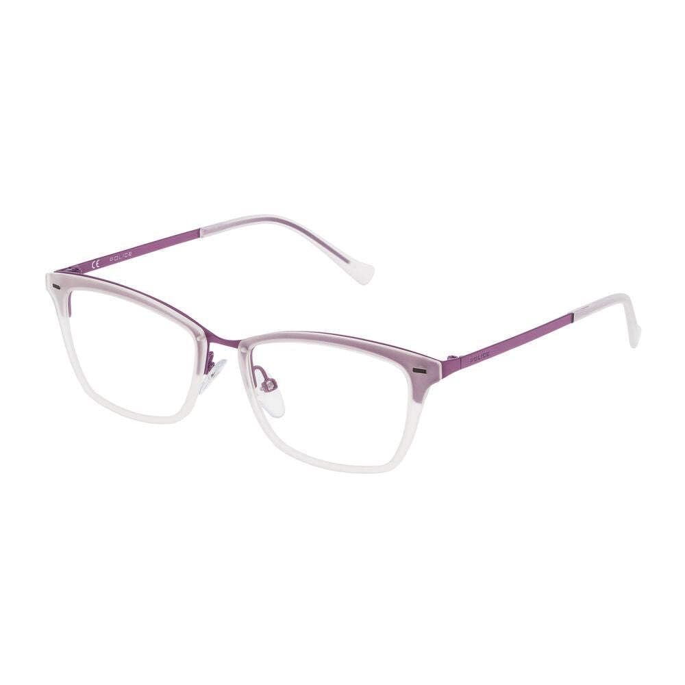 Police Unisex Vpl2845108nv Sunglasses, Shiny Lilac Pastel, 51