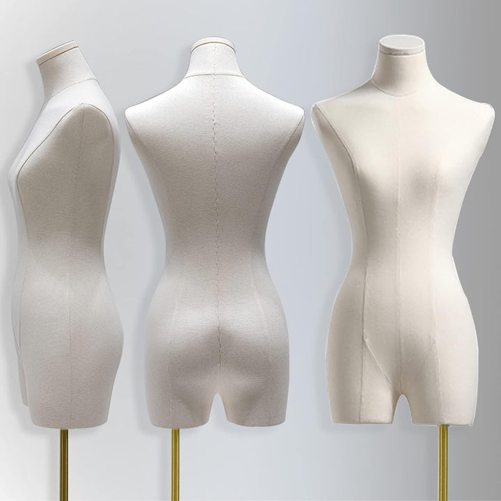 Schneiderpuppe Damenbüste Weiblich, Höhe Verstellbarer Schaufensterpuppe Körper, Mannequin mit Metal